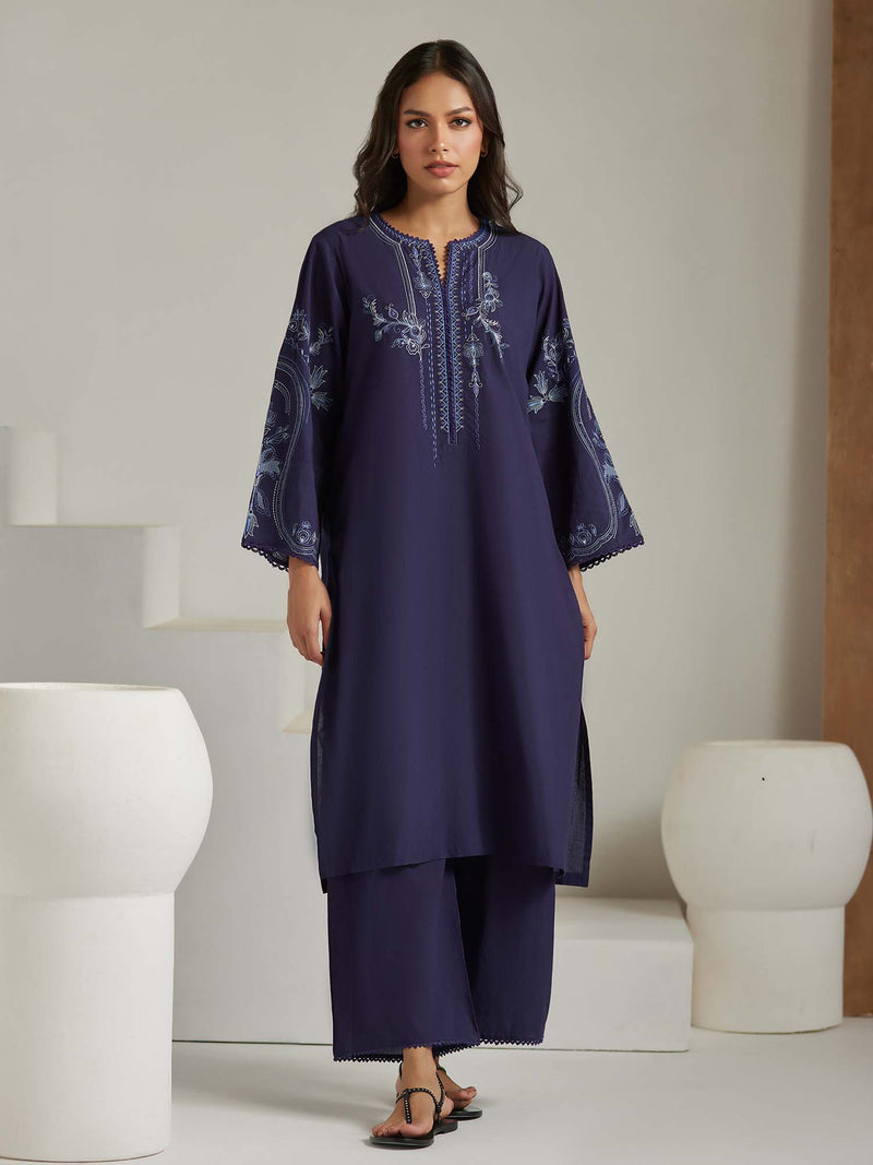 2-Piece Embroidered Set