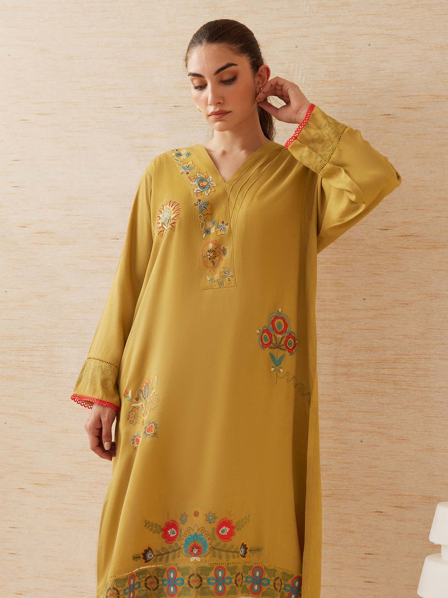 Embroidered Kurta